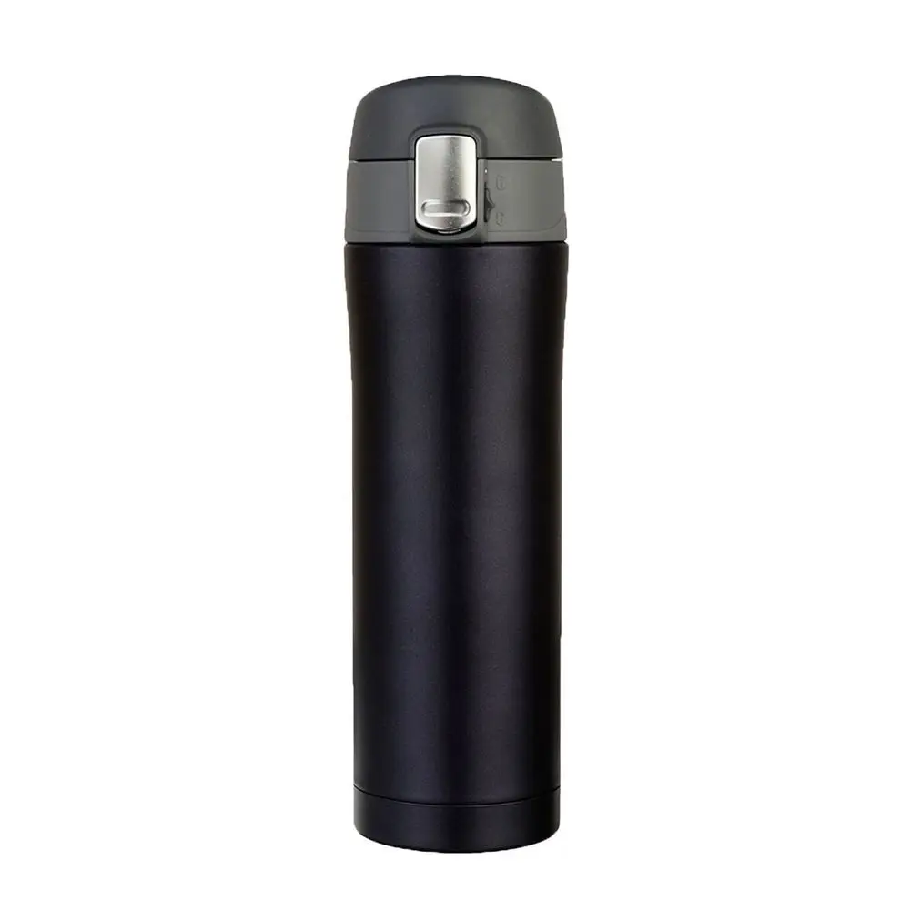 

AFBC 500mL Travel Mug Office Tea Coffee Water Vacuum Bottle Stainless Steel Cup Black