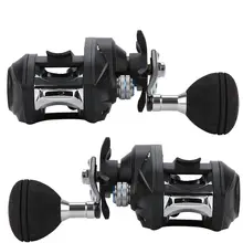 Baitcasing Рыболовная катушка высокая скорость 7,2: 1 капля воды колесо Регулировочная ручка колесо Левая Правая рука Рыболовная катушка