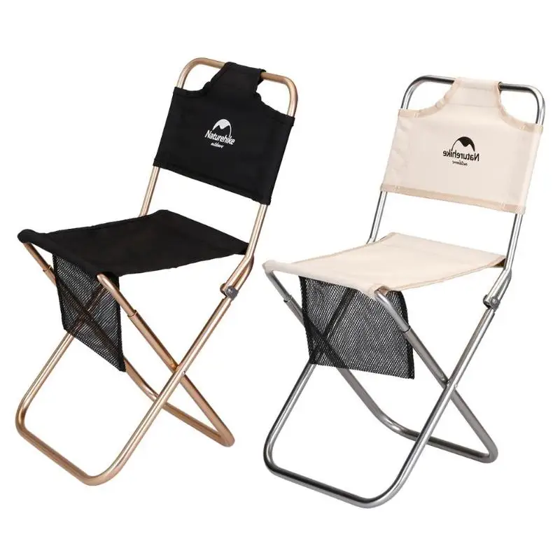 

Naturehike Portable Beach Fishing Chair BBQ Stool Camping Outdoor Folding Furniture Ultralight Camping Accessories