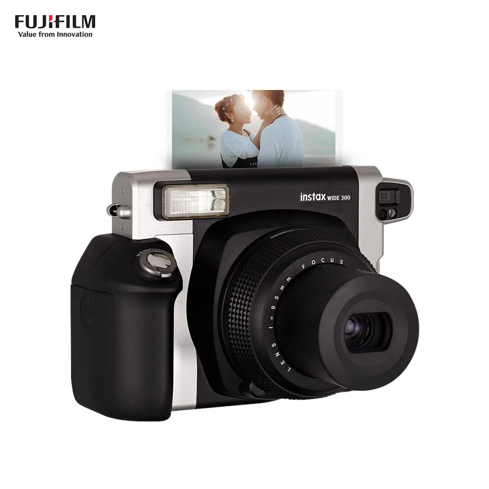 

Fujifilm Instax WIDE300 Instant Camera Film Wide Picture Format with Battery Wrist Strap Birthday Christmas New Year Festival