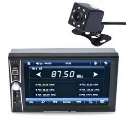 2DIN 6,5 "HD в тире автомобиля сенсорный Bluetooth стерео MP3 MP5 Камера