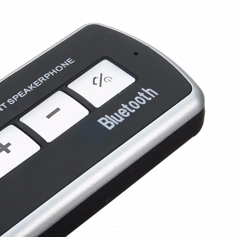 Беспроводной Bluetooth автомобильный комплект громкой связи динамик телефон солнцезащитный козырек клип-драйв говорящий динамик телефоны для i телефона Android