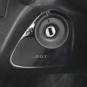 

My Good Car Ignition key ring decorative patch Ignition ring decorative sequins for Peugeot 308 408 Car accessories