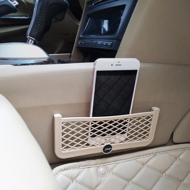 

OHANEE car net mesh organizer auto phone Seat Back dashboard storage bag trunk Holder Pocket vehicle accessories