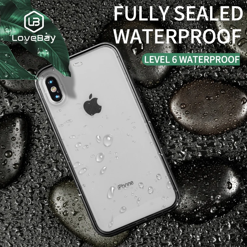 Lovebay водонепроницаемый плавающий Дайвинг чехол для телефона iPhone 6 S 7 8 Plus X XR XS Max