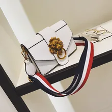 Роскошные сумки, женские сумки, дизайнерская сумка на плечо, голова льва, с замком, из искусственной кожи, сумка-мессенджер, известный бренд, через плечо, для женщин, клатч