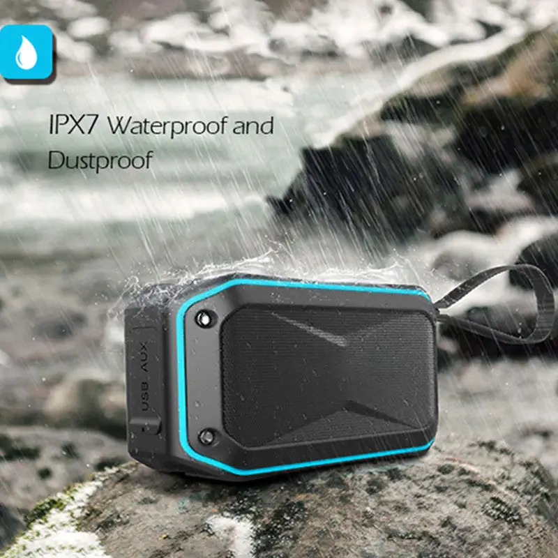 AABB уличные беспроводные колонки Bluetooth Сабвуфер Портативный прочный корпус Ipx7