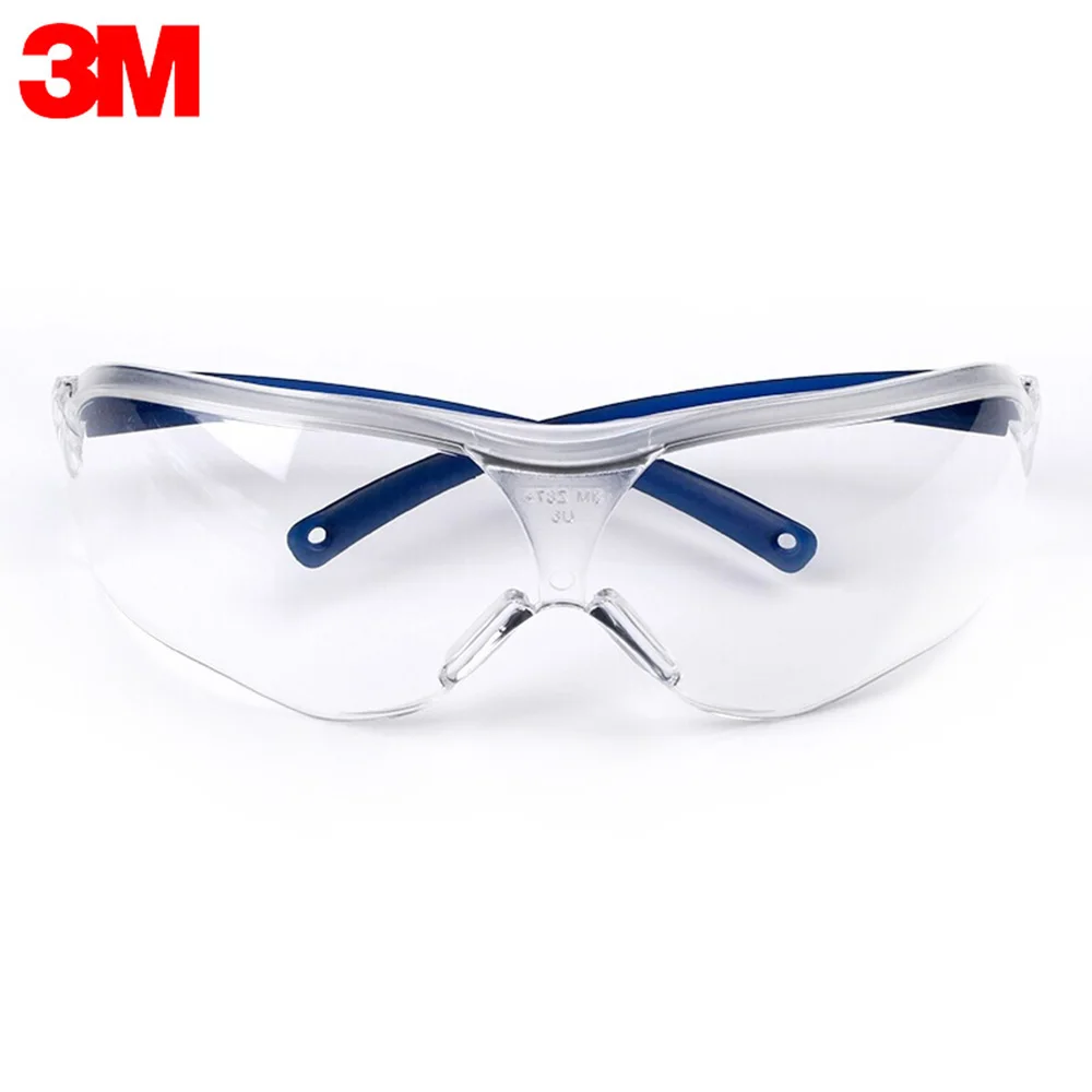 

3M 10434 Safety Glasses Cycling Sport Goggles Eyewear Anti Dust Windproof UV Protection Anti Fog Coating for Eye Protection