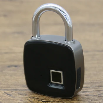 

Smart Keyless Fingerprint Lock USB Rechargeable IP65 Waterproof Anti-Theft Security Padlock Door Luggage Case Lock