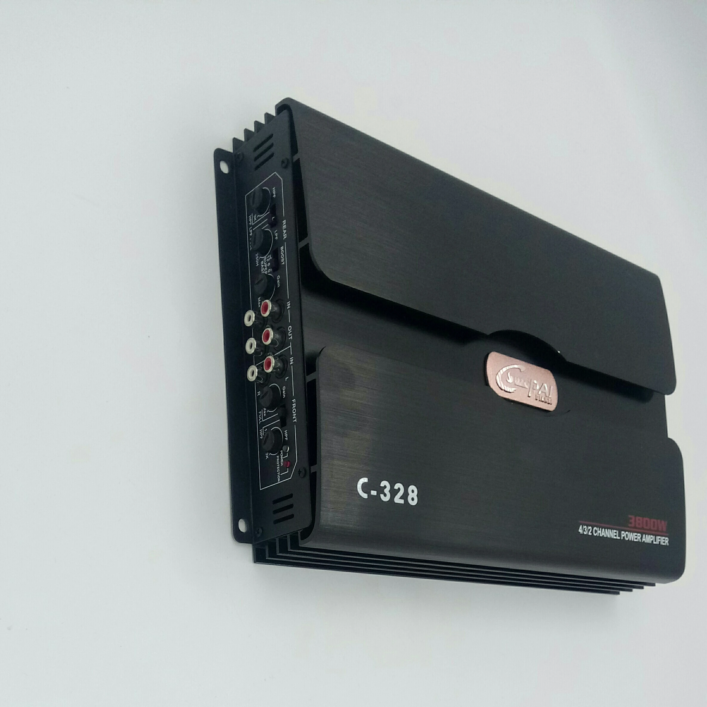 Mosfet высокой Мощность 12 V 3800 Вт автомобильный усилитель стерео 4 канальный