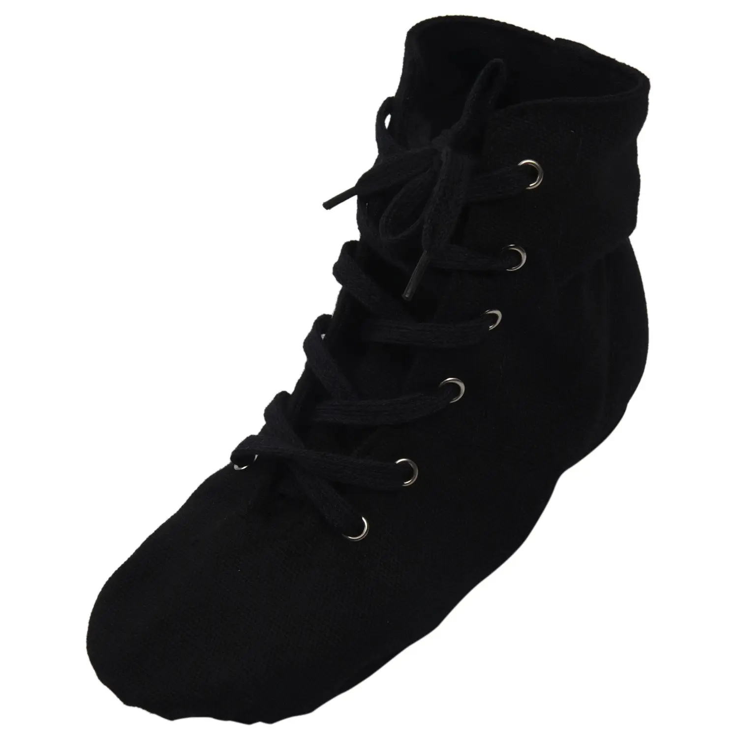 black canvas jazz shoes