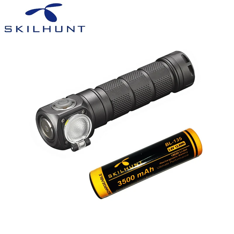 

Skilhunt H03F RC Led Lampe Frontale CREE XML-2 U4 LED 1200Lm HeadLamp Hunting Fishing including battery
