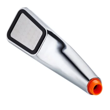 

LBER Pressure Boosting Super Low Water Stylish Shower Head Bath Showers Water Saving Silver