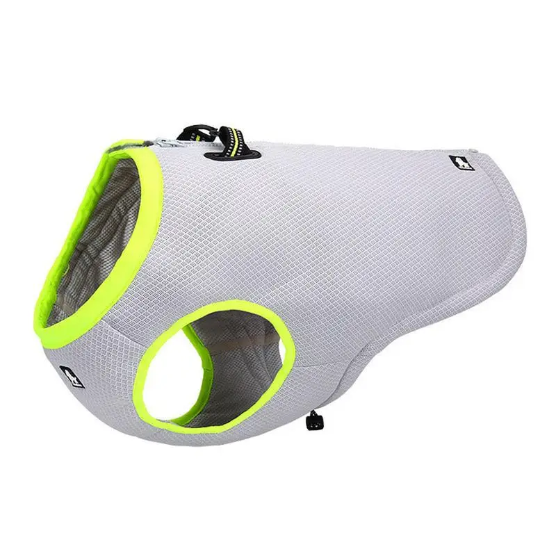 

Double Zipper Combination Pet Cooling Vest Summer Harness Cooler Jacket Safe Cotton Pet Clothing For Large And Medium Dogs