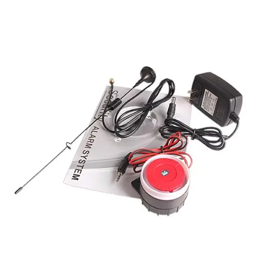 

4 Wired/6 Wireless Defense Zones GSM SIM Home Security Burglar Alarm System Sensor Detectors Auto Dialing Dialer SMS Call