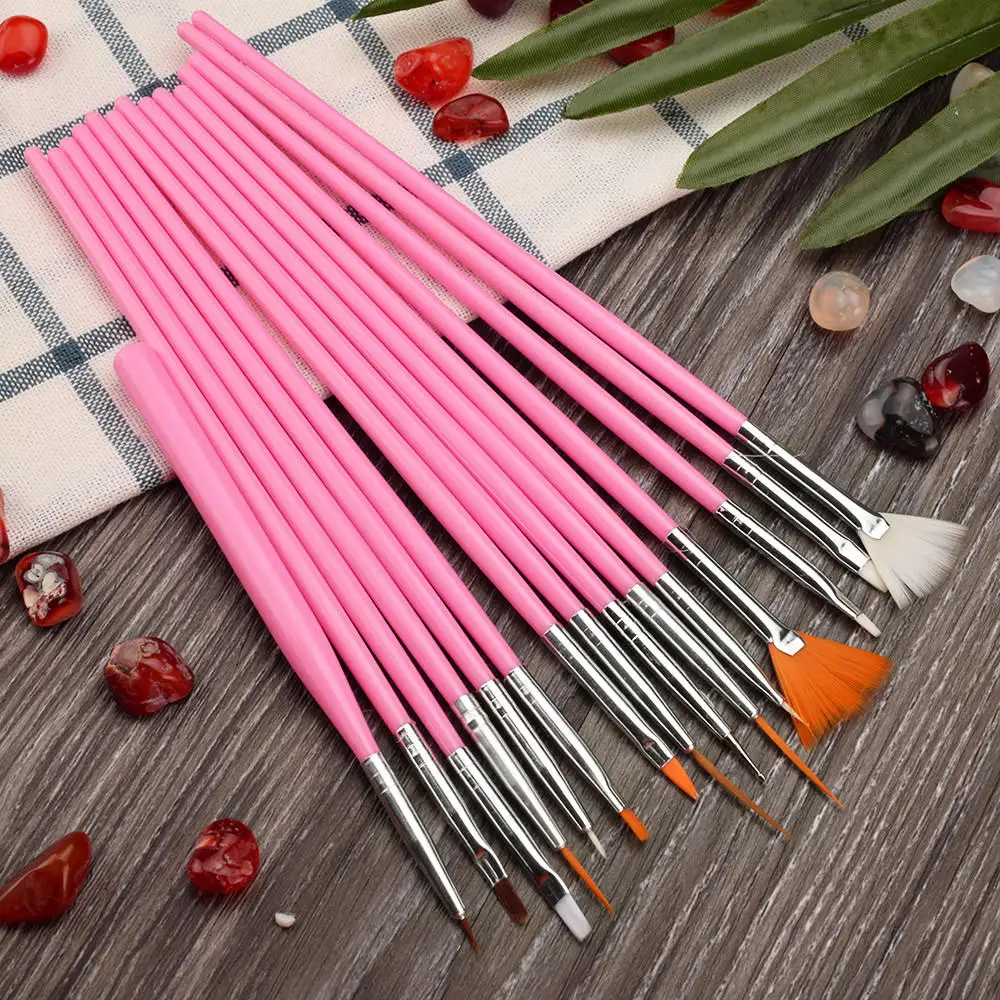 

Nail Art Gel Design Pen PaInting Nail Polish Brush Dotting Drawing Tool Set