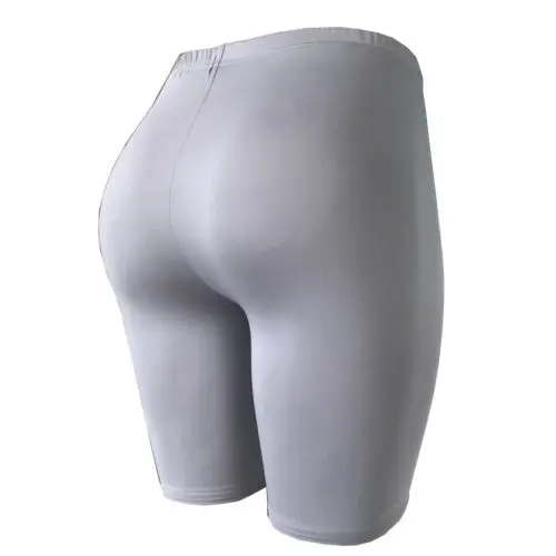 Womens Fitness Half High Waist Quick Dry Skinny Bike Shorts New Tight Short Black Red Gray Slim Korean Sport Shorts