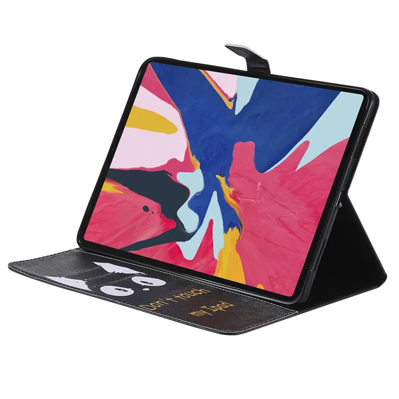 Кожаный чехол книжка для IPad Pro 12 9 силиконовый мягкий из ТПУ задняя крышка с