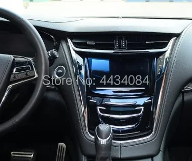 Excellent Ouchuangbo 10.4 inch tesla style vertical screen car gps audio for Cadillac CTS 2013-2016 ATS-L support 4 core 2+64 android 6.0 2