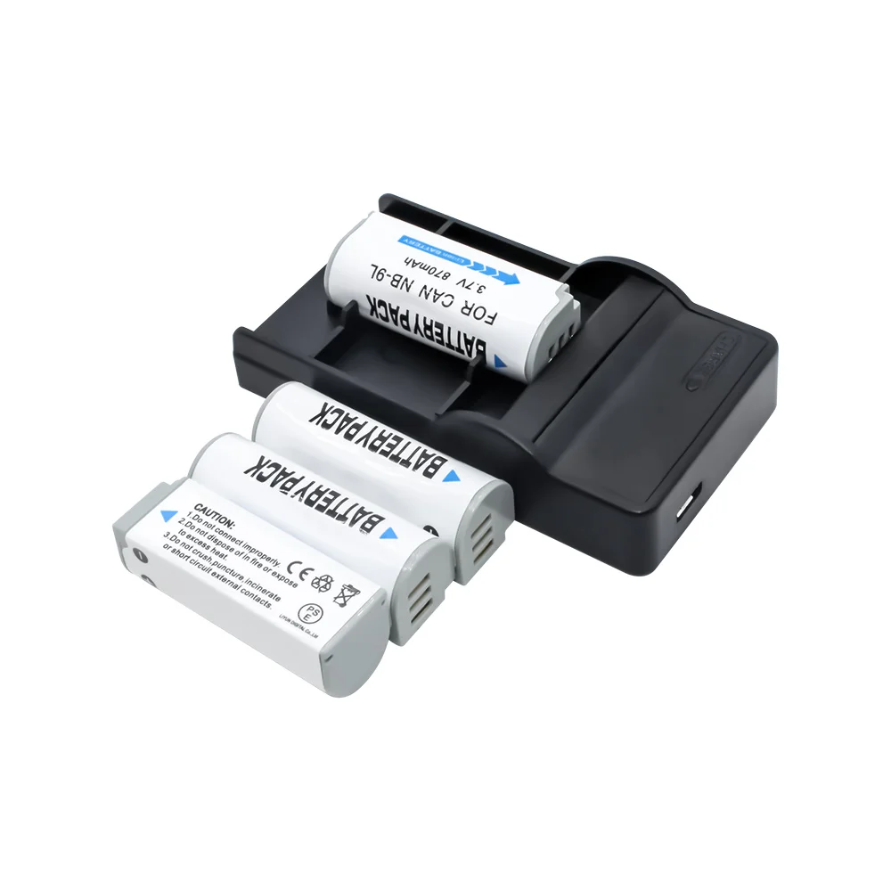 4 шт. NB 9L NB9L литий ионный аккумулятор + 1 usb зарядное устройство для Canon PowerShot N N2 SD4500