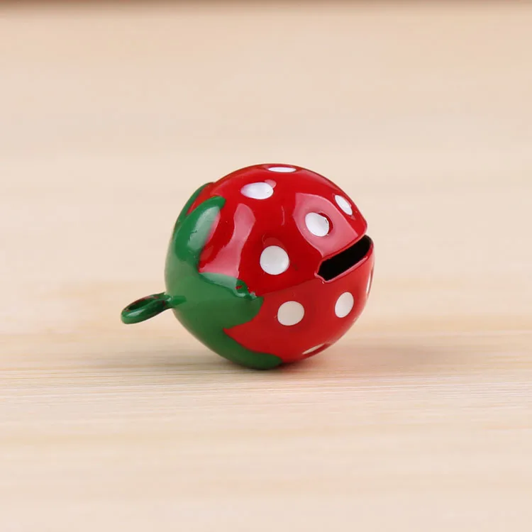 6 шт. diy аксессуары для ювелирных изделий кулон в виде колокольчиков клубники