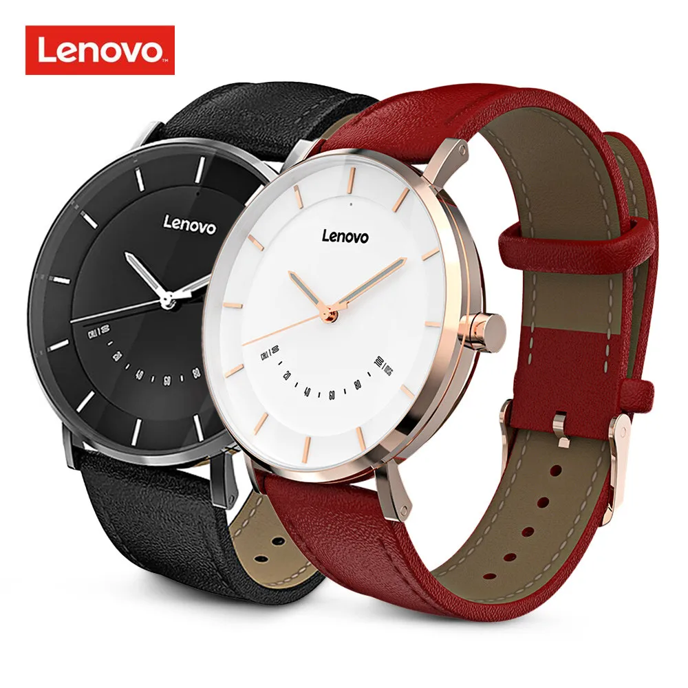 Lenovo часы S Smartwatch 5ATM водостойкая скорость Мода Смарт кварцевые спортивные режимы
