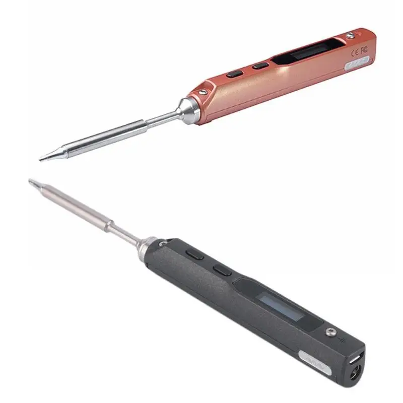 

40W 12V 19V 24V DC Mini Smart Intelligent Electric Soldering Iron Electric Portable Iron Welding Station