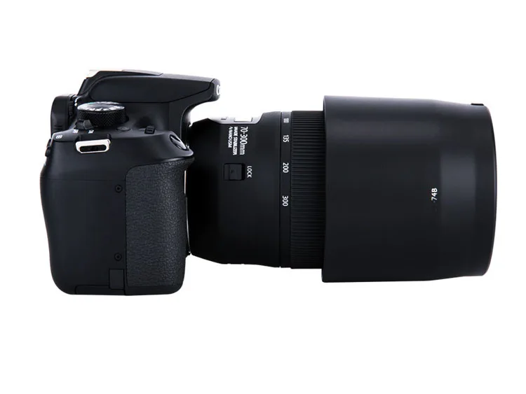 Бленда объектива ET 74B ET74B для Canon EF 70 300 мм f/4 5.6 IS II USM защелкивающийся кронштейн