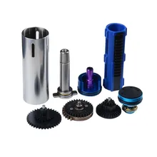 Paintball Hunting Army Accessories Upgrade Kits High Speed Torque Gears Ported Solid Cylinder Piston Silent Mushroom Head Ver.3