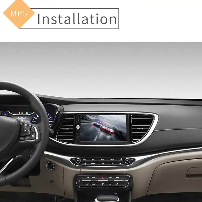 Bluetooth автомобильный Радио плеер HD 7 дюймов автомобиля MP4 карты машины MP5 Поддержка