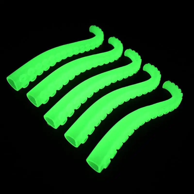 

Mini Octopus Tentacles Finger Toys Plastic Funny Joke Play Gags Fluorescence Montessori Educational Toys For Children Gift