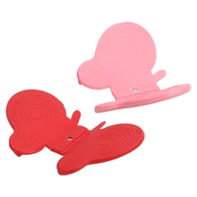 Теплоизоляционная прокладка для духовки с силиконовым зажимом в виде бабочки, прихватки для духовки, кухонные перчатки с защитой от ожогов, наклейки на холодильник, разные цвета