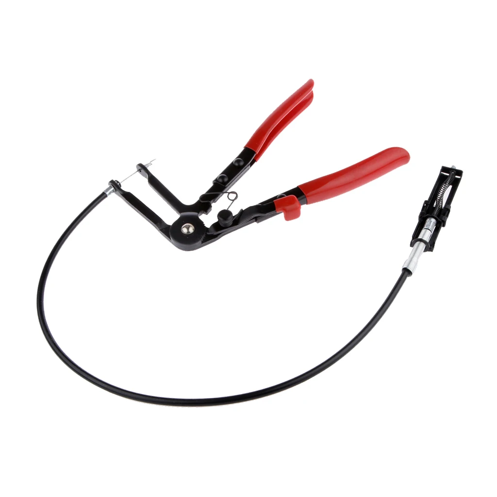 

Flexible Hose Clamp Pliers w/ Cable for Snap Type Clips in Car Repair