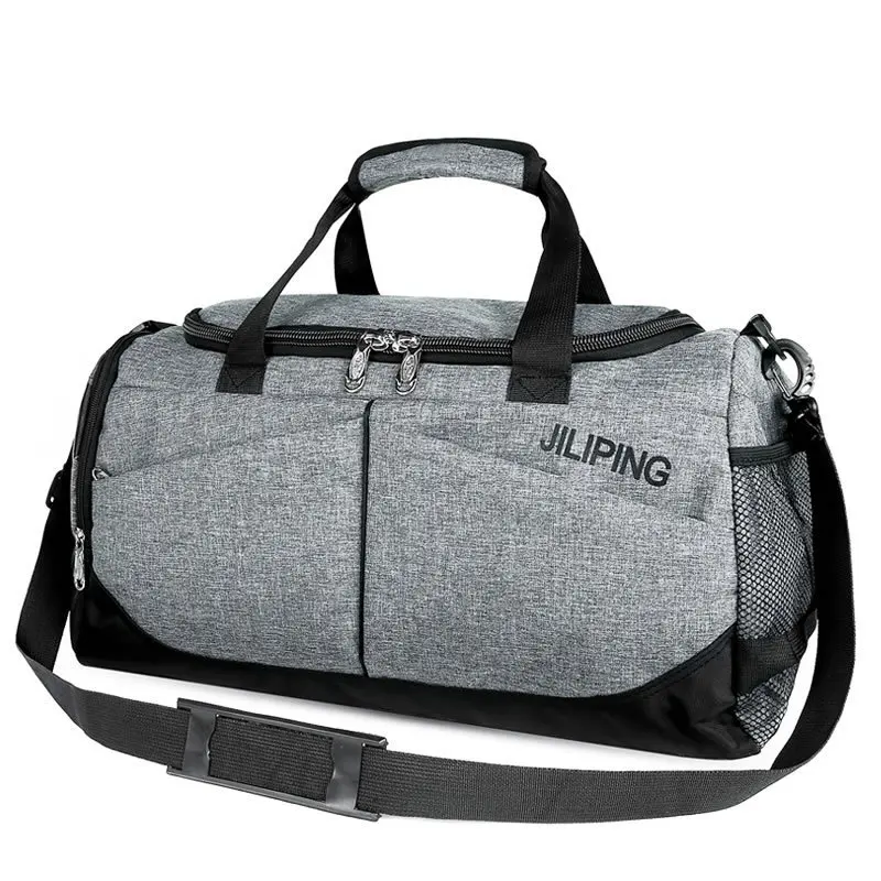 Модные простые мужские уличные спортивные сумки для тренажерного зала, фитнес женские Тренировочные Водонепроницаемые сумки на одно плечо, сумка для хранения, дорожная сумка