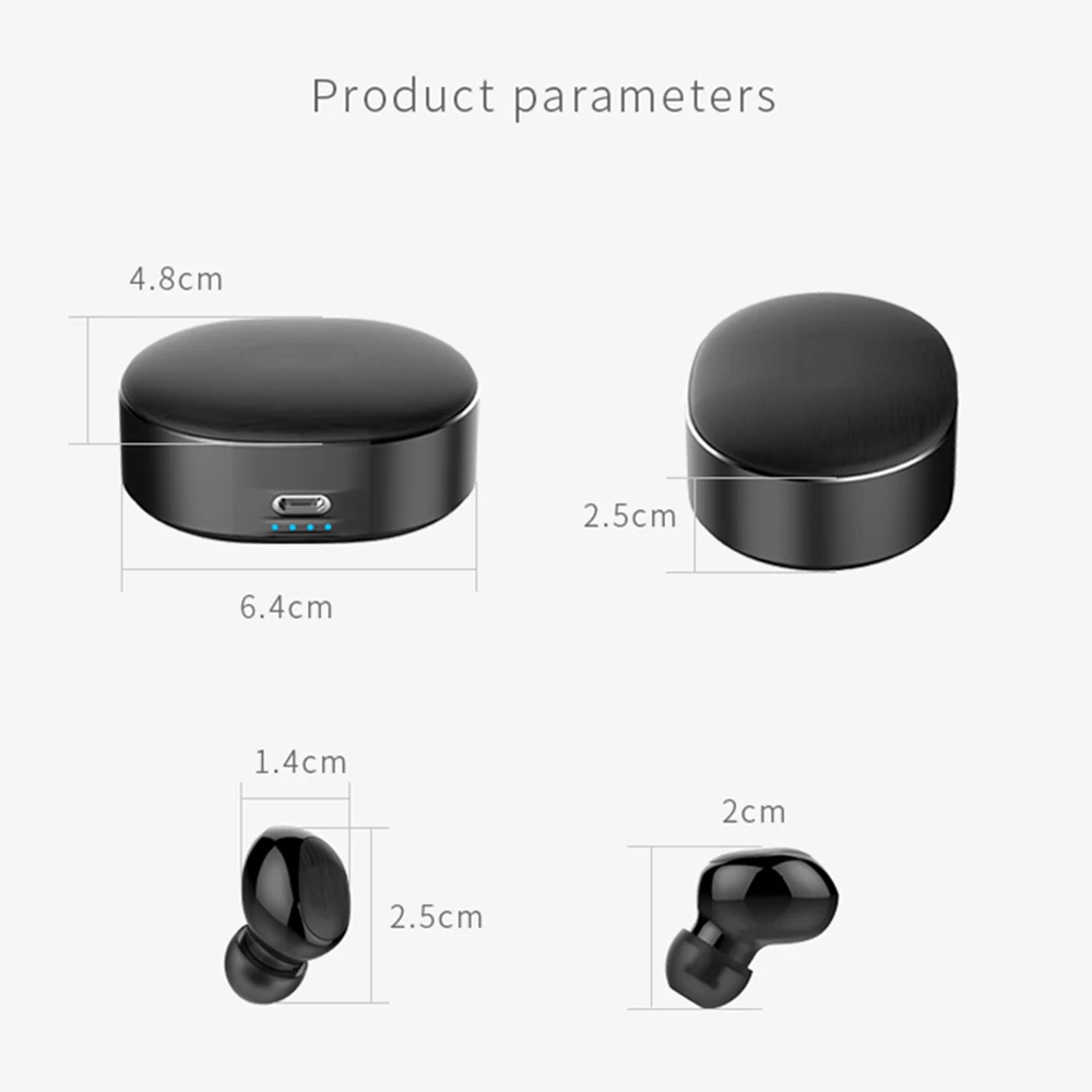 Беспроводные наушники B20 Mini TWS настоящие спортивные портативные Bluetooth 5 0 + EDR