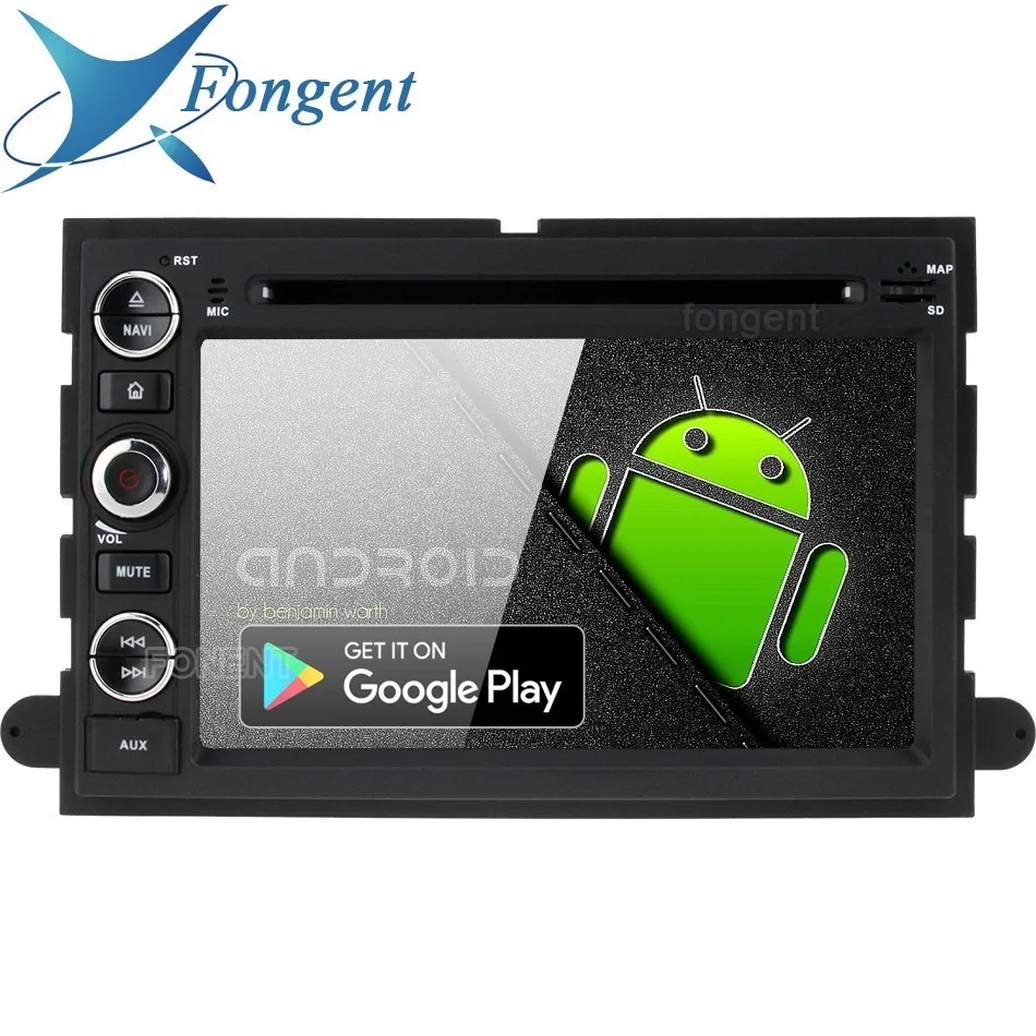 Android 9.0 Unit For Ford Explorer Fusion Mustang Focus Edge Expedition Escape F150 Car DVD Radio Multimedia Player GPS Navi RDS