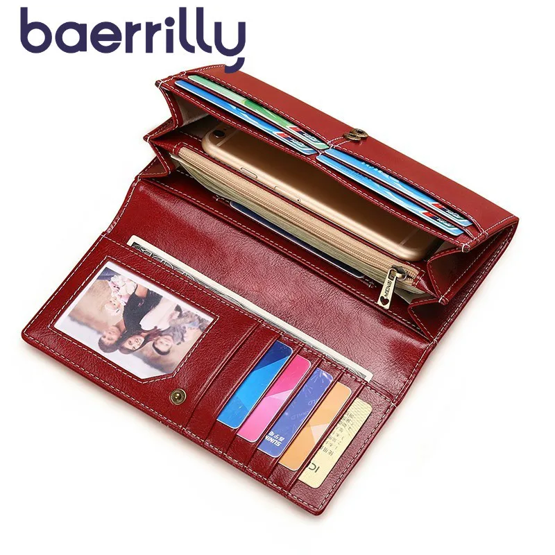 

Fashion Women Wallet Long Womens Wallets And Purses Coin Purse Zipper Money Pocket Female Clutch Bags Card Holder Cartera Mujer
