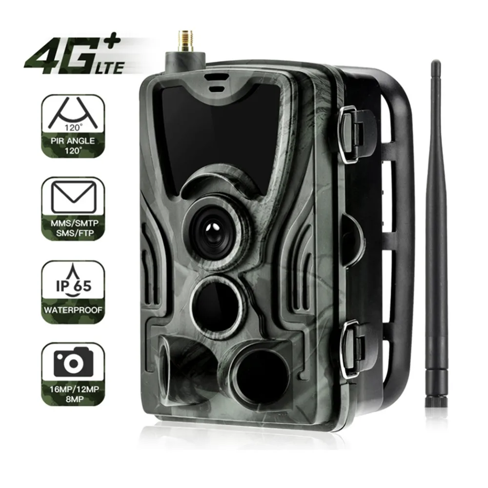

HC-801LTE 3G / 4G Night Vision Hunting Camera MMS SMS SMTP 16MP HD 1080P Wildlife Photo Trap Camera Hunting Trail Cameras