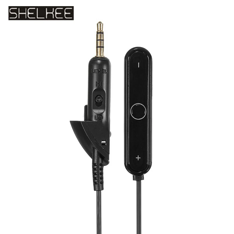 

SHELKEE 3.5mm jack audio cable Bluetooth 4.1 Wireless Adapter Cable Replacement Fit For Bose QuietComfort QC2 QC15 headphone