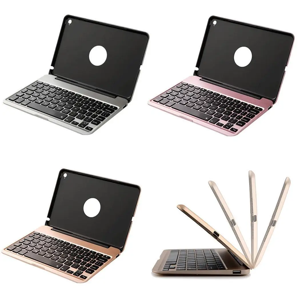 

Tablet Case With Wireless BT Keyboard Folding 2 in 1 Case Portable Foldable Stand Cover Holder Keypad for iPad Mini 4