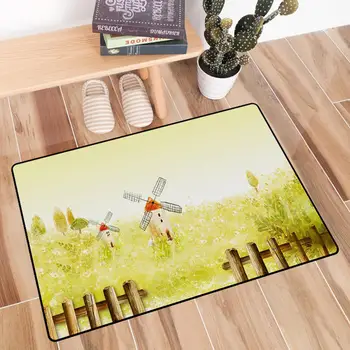 

Adeeing Carpet Kids Crawling Floor Rug Living Room Bedroom Decoration