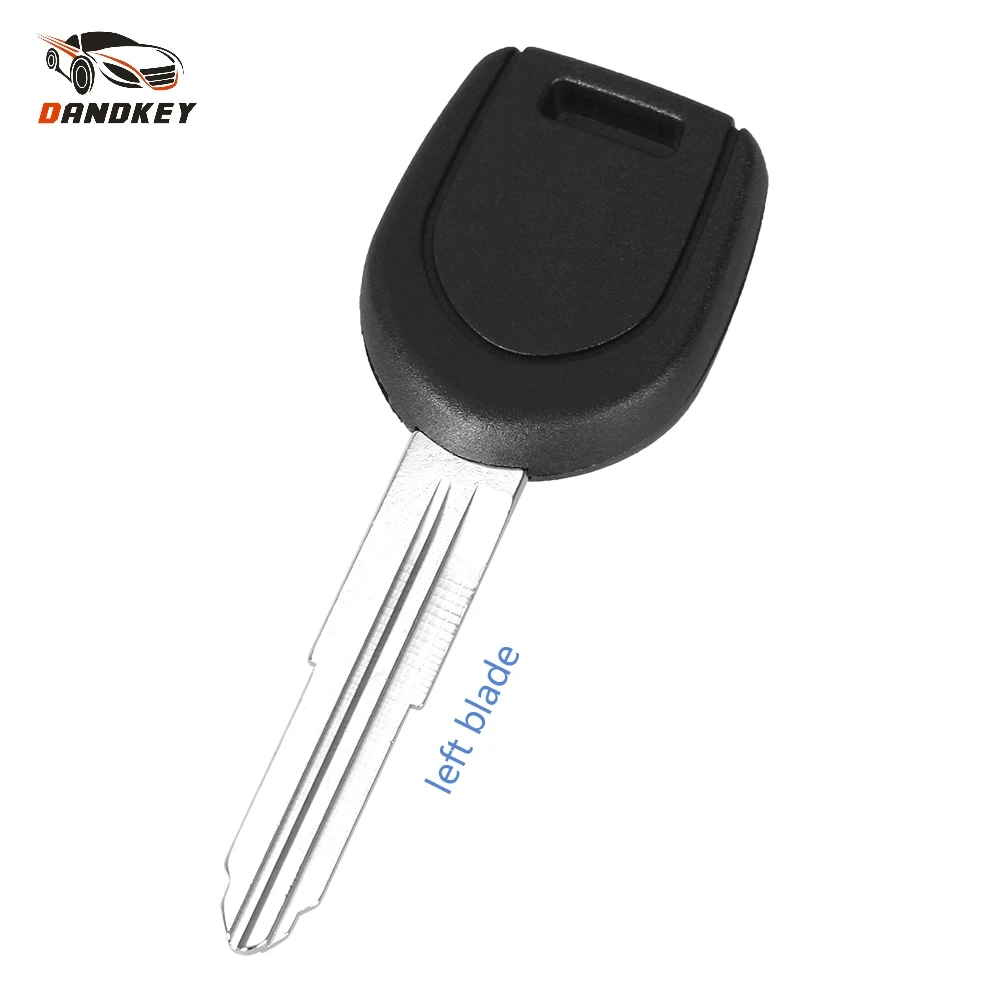 

Dandkey 10PCS/LOT For Mitsubishi Transponder Key New Left Blade Replacement Transponder Key Shell Blank Key
