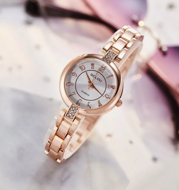 

Silver Watch Bracelet Women Watches Rhinestone Crystal Ladies Rose Gold Stainless Steel Dress Clock Relogio Feminino Dropshiping