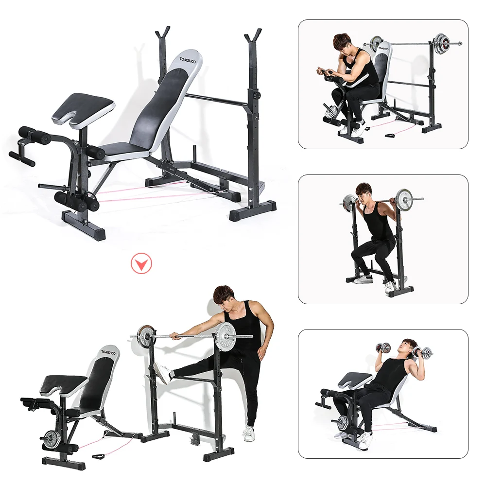 Slimming Multi Station Weight Bench Press Incline Flat Decline Sit Up