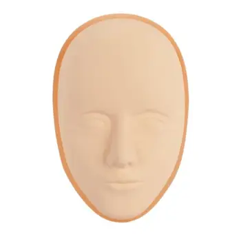 

5D Silicone Face Eyebrow Makeup Tattoo Training Practice Fake False Skin Face For Tattoo Microblading Tattoo Machine Beginner