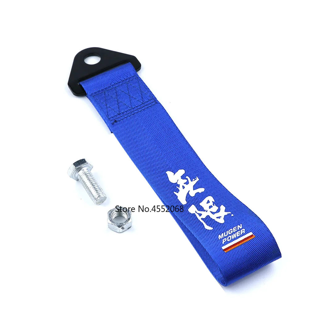 

MUGEN Power High Strength Nylon Tow Strap Towing Rope JDM Tow Strap for Honda Acura