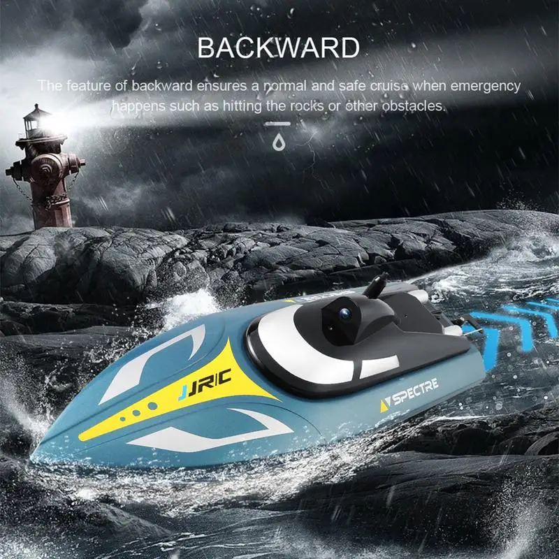 

JJRC S4 Large High-speed Speedboat WIFI Real-time Image Transmission Aerial Photography Racing Speedboat Water Electric Toy