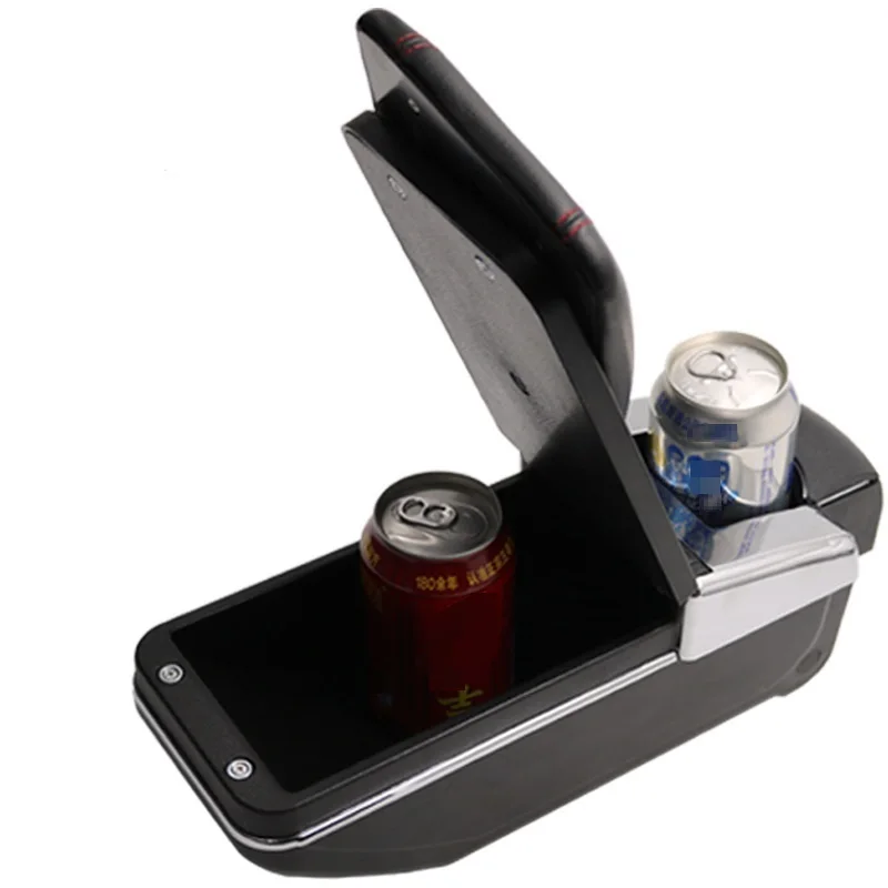 

Modified Automovil Arm Rest Car Accessories Decoration Decorative Modification Styling Armrest Box 15 16 17 18 FOR Skoda Rapid
