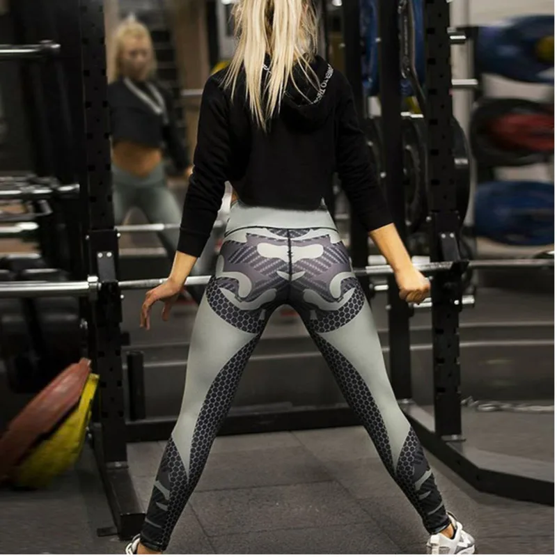 

2019 ECTIC New Sexy Training Women's Sports Yoga Pants Leggings Elastic Gym Fitness Workout Running Tights Compression Trousers