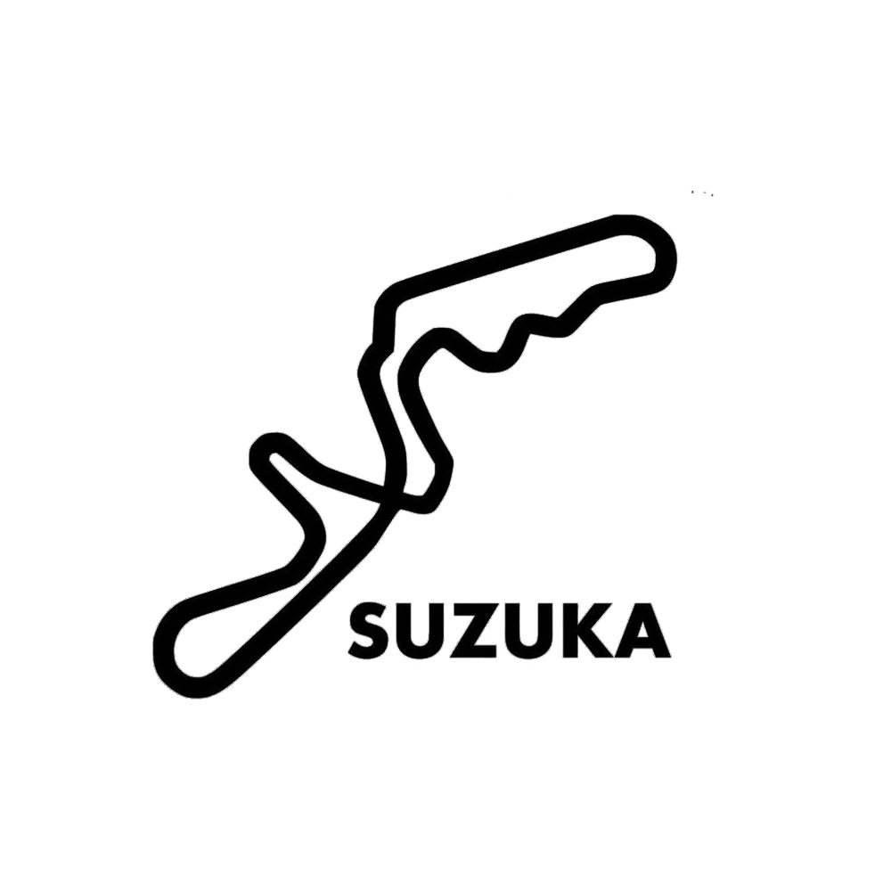 Гоночный автомобиль Suzuka наклейка украшение индивидуальный узор аксессуары